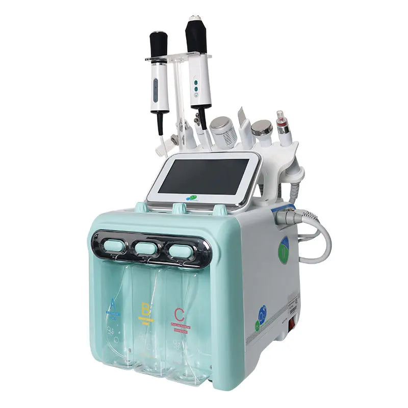 New Design 8 in 1 hydro Facial Machine for Wrinkle Remover Bubble Facial Machine CO2 Oxygen beautiful equipment