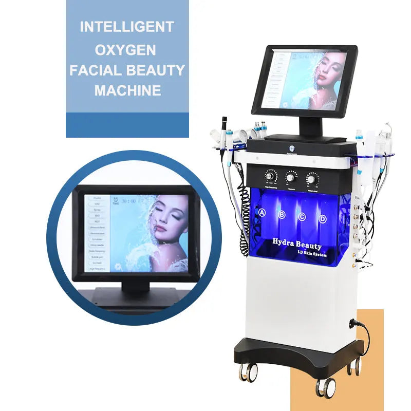 14 In 1 hydro facial Machine Skin Peeling hydra beauty facial Hydradermabrasion Korea Aqua Peel Machine beautiful equipment