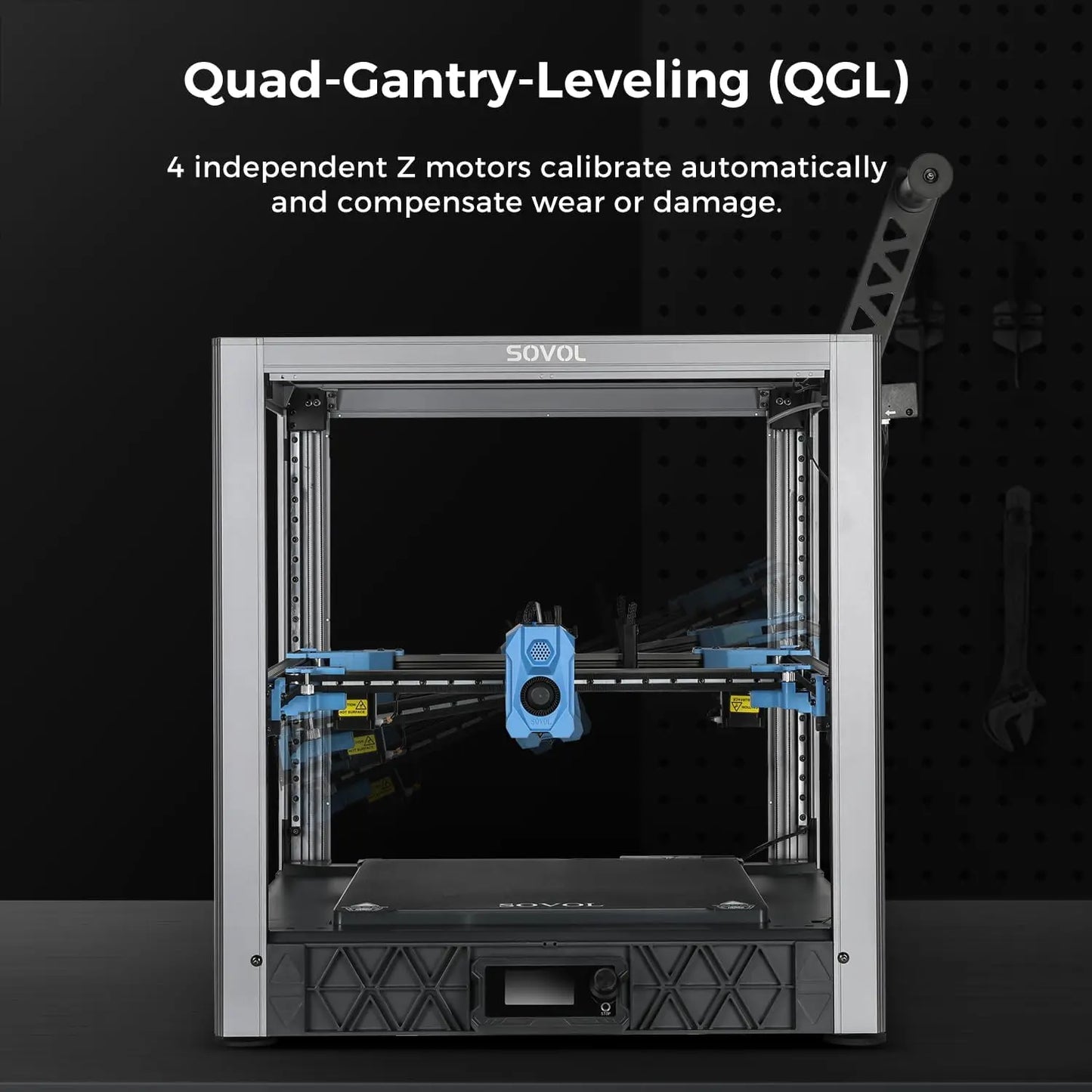 Sovol SV08 Core-XY 3D Printer Open Source, Max 700mm/s High Speed 3D Printers with 300℃ Clog-free Hotend and Camera