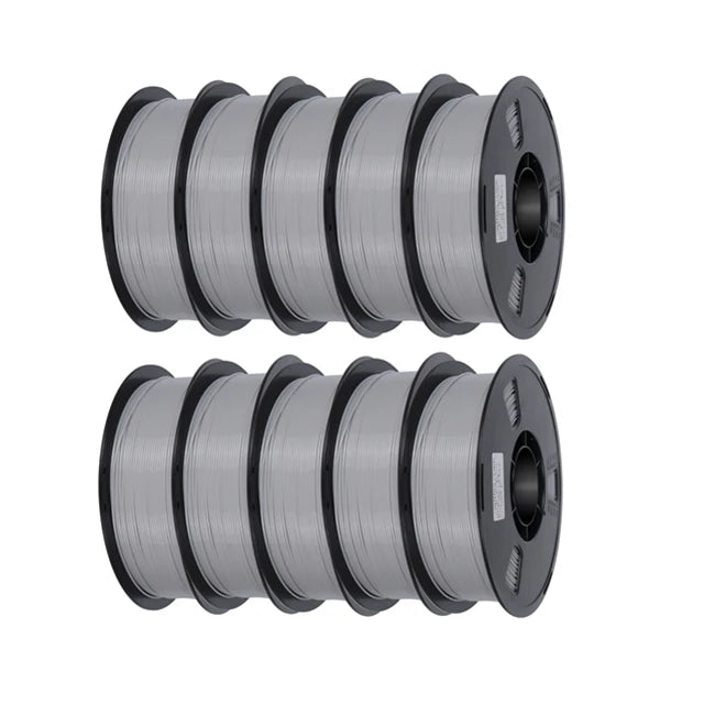 10kg PETG Filament Color Mixing 3D Printer Filament 10 5 Rolls 1KG 1.75mm Accuracy +/- 0.02mm Bundle 10kg 5kg PETG Plastic Spool