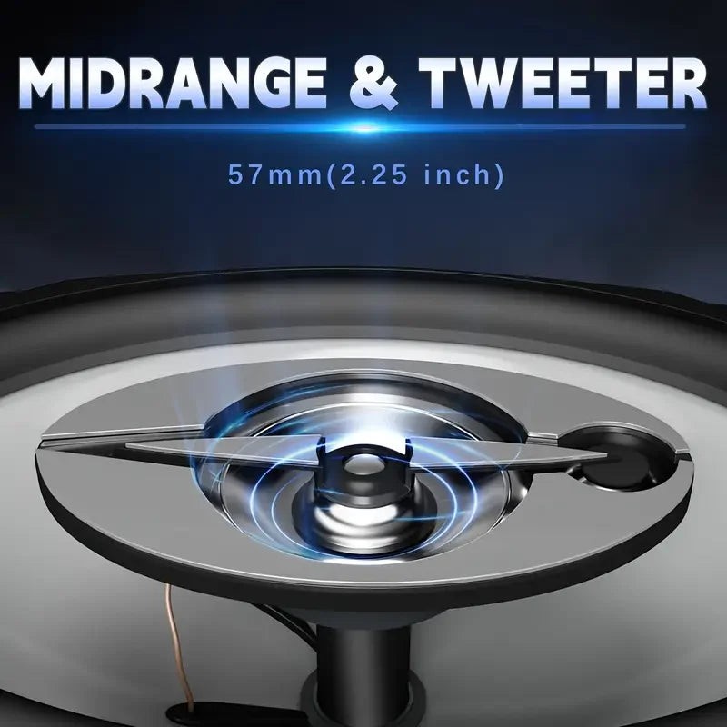 6x9" 3-Way Coaxial Car Audio Speakers 1000W Max Sound System With Mid-Tweeter And Enhanced Bass Response 2Pcs