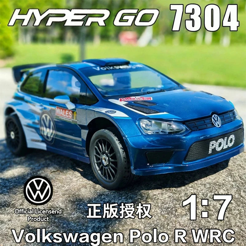 Hyper Go MJX 7304 WRC Remote Control Car 7303 1/7 Drifting Car Rally Car Drifting Four-Wheel Drive Rally Car Model Toy