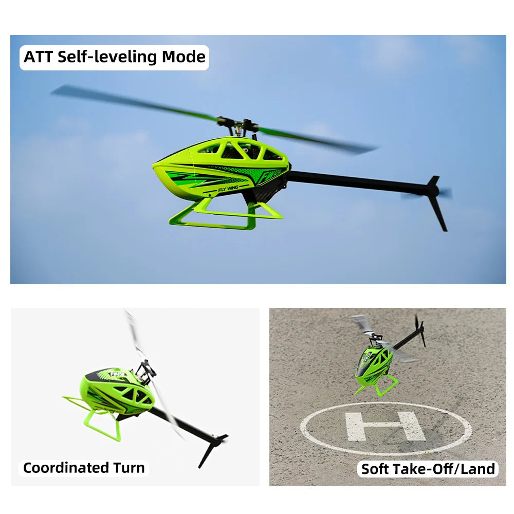FLY WING FW450 V3 RC Helicopters ACE Flight Control LED light 6CH 3D Auto Acrobatics GPS Altitude Hold FLYWING FW450L helicopter
