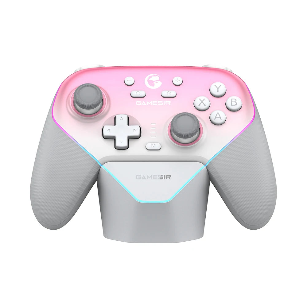 Super Nova Wireless Switch Controller with Charging Station, Hall Effect Joystick for PC Nintendo Switch 2 Android Phone