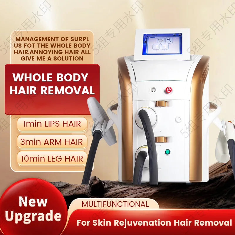 M22 IPL OPT Machine Aesthetic Laser Hair Remove E-Light Skin Rejuvenation Machine Vascular MultiApplication Hair Removal