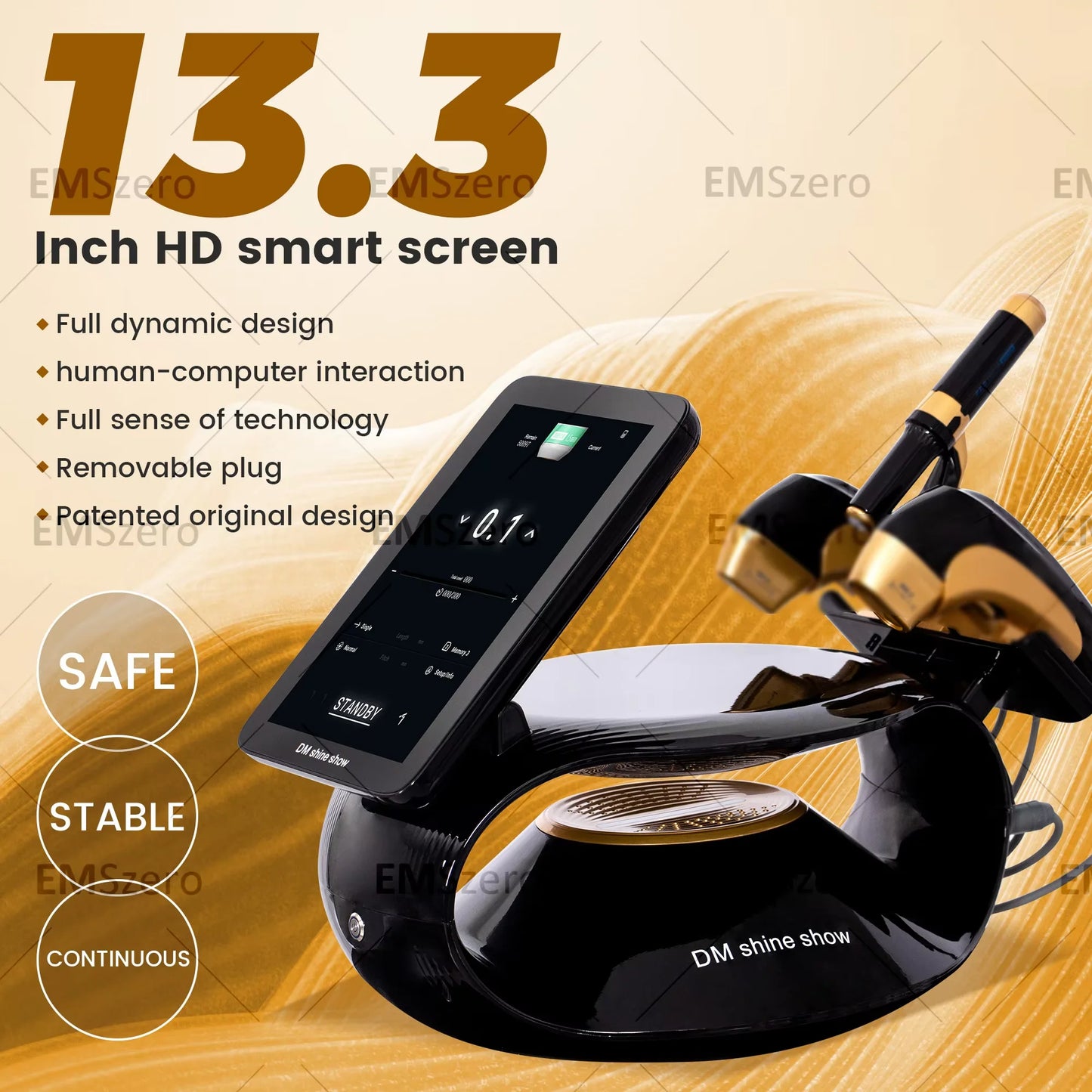 New desktop TT Mantis Knife electric anti-aging firming and lifting double-reversal beauty device, suitable for face and body