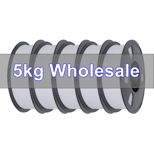10kg PETG Filament Color Mixing 3D Printer Filament 10 5 Rolls 1KG 1.75mm Accuracy +/- 0.02mm Bundle 10kg 5kg PETG Plastic Spool