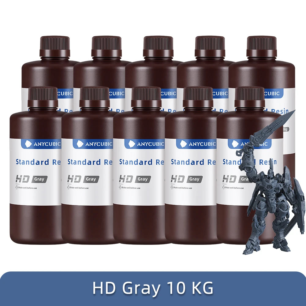 ANYCUBIC 405nm UV Resin For 3D Printer Photon Mono 4 3D Printing Resin LCD UV Sensitive Resin For 3D Printer 1kg