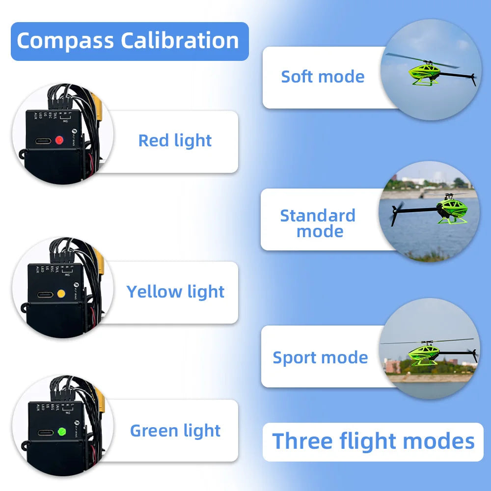 FLY WING FW450 V3 RC Helicopters ACE Flight Control LED light 6CH 3D Auto Acrobatics GPS Altitude Hold FLYWING FW450L helicopter