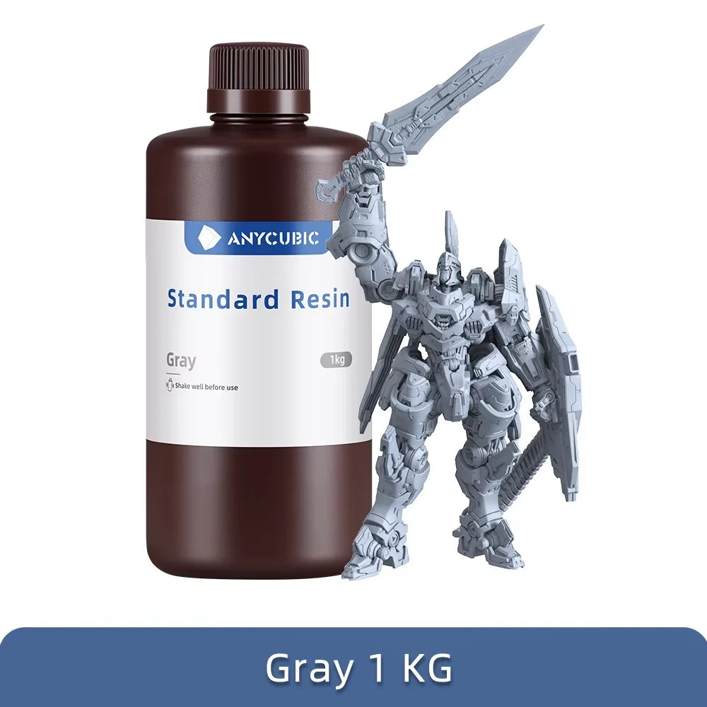 ANYCUBIC 405nm UV Resin For 3D Printer Photon Mono 4 3D Printing Resin LCD UV Sensitive Resin For 3D Printer 1kg