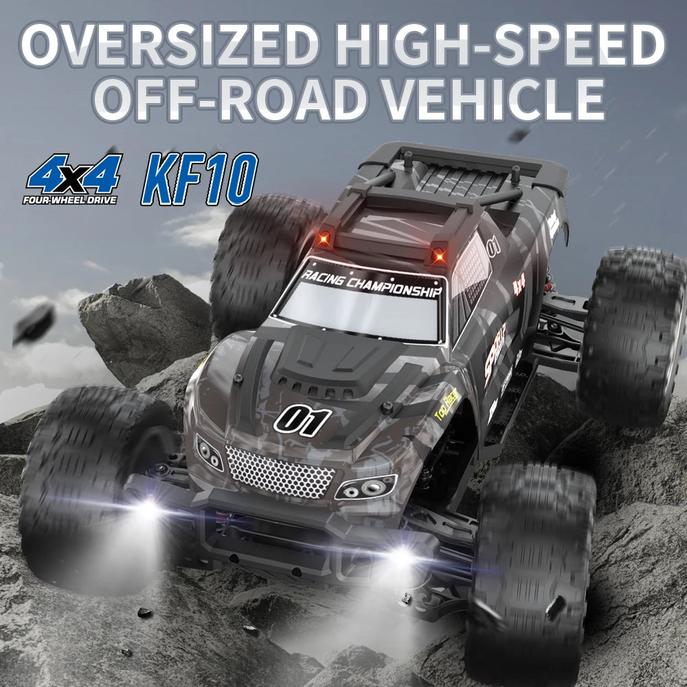 Teeggi KF10 MAX 1/10 4WD 3S High Speed Rc Off-road Car 60KM/H Brushless motor 2S KF10PRO RC Truck Drift Racing Cars Toy For Gift