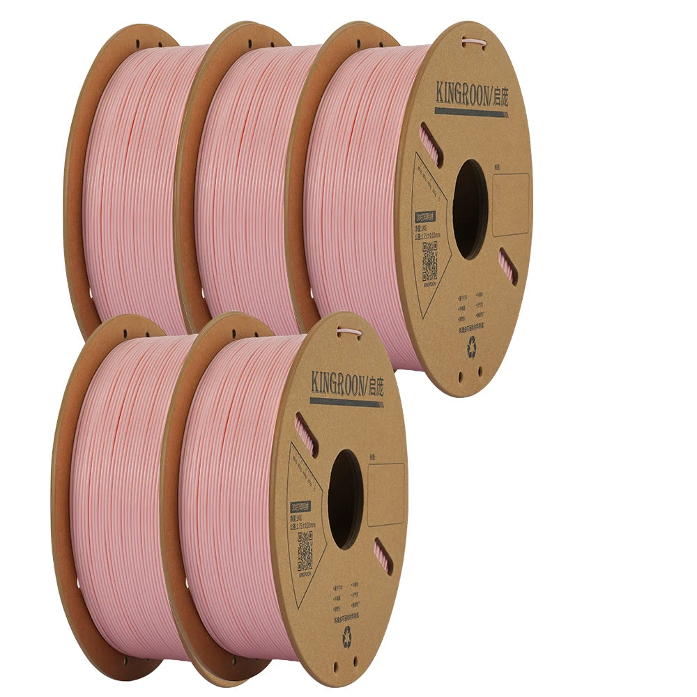 KINGROON PLA Filament 1.75mm 3D Printer Filament 5/10Rolls 3D Printing Plastic Material 100% No Bubble for FDM 3D Printer MIX