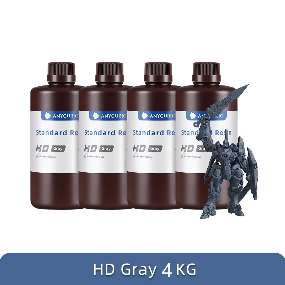 ANYCUBIC 405nm UV Resin For 3D Printer Photon Mono 4 3D Printing Resin LCD UV Sensitive Resin For 3D Printer 1kg