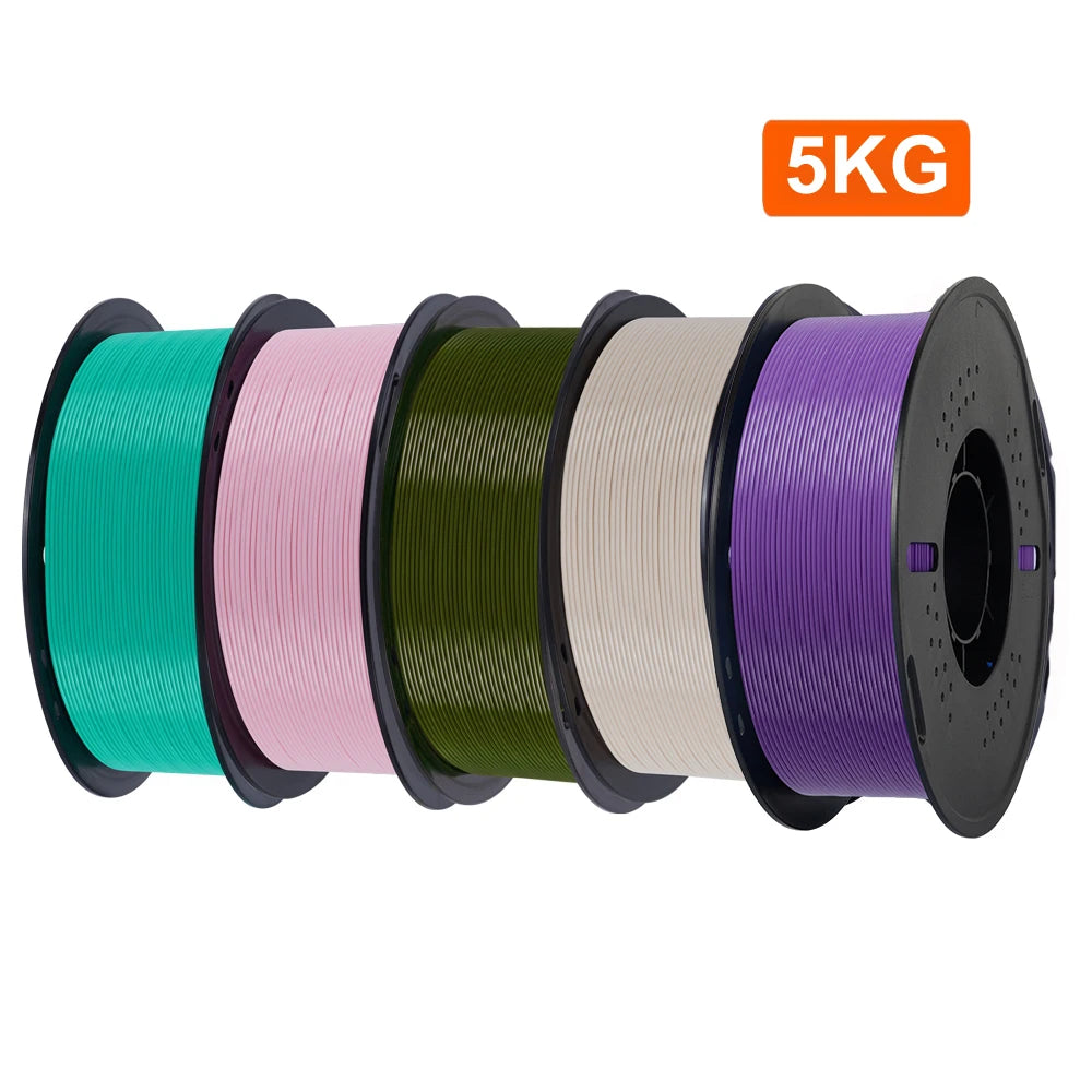 KINGROON PETG 3D Printer Filament 1.75mm 5KG 10KG Mix Color 3D Printing Material 1kg/roll  petg Plastic For FDM 3dprinter