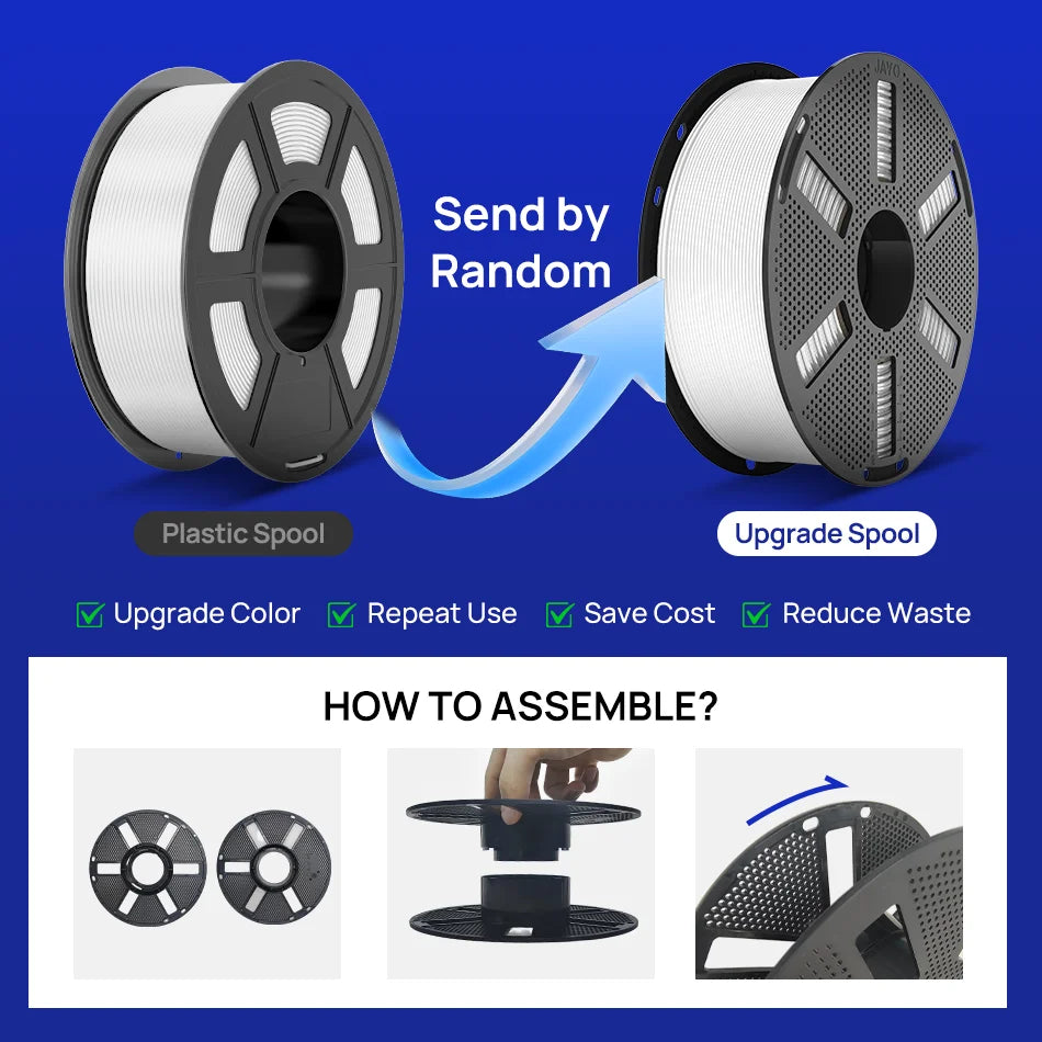 JAYO 3D PETG/PLA/PLA PLUS Printer Filament 1.75mm 5.5KG 100% No Bubble non-toxic 3D Printing Materials for 3D Printer&3D Pen