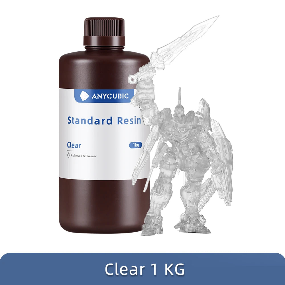 ANYCUBIC 405nm UV Resin For 3D Printer Photon Mono 4 3D Printing Resin LCD UV Sensitive Resin For 3D Printer 1kg
