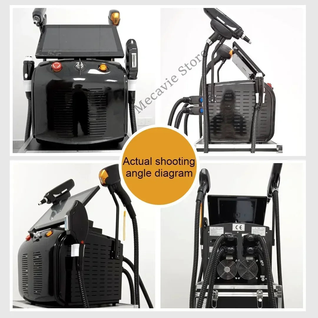 4000W 4-in-1 Diode Hair Removal And Tattoo Removal Photon Skin Rejuvenation And Firming Beauty Salon Exclusive 4 Wavelengths