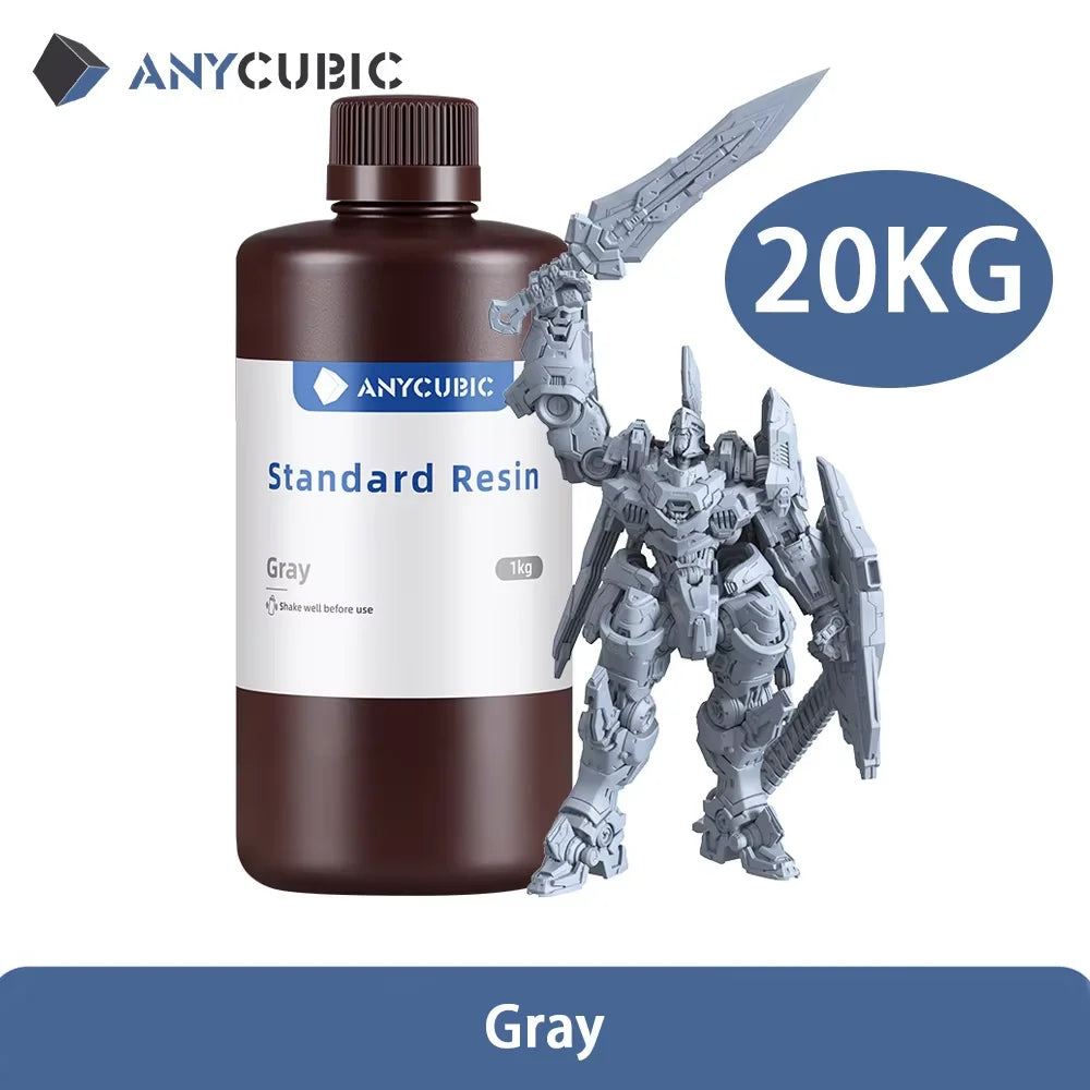 ANYCUBIC 405nm UV Resin For 3D Printer Photon Mono 4 3D Printing Resin LCD UV Sensitive Resin For 3D Printer 1kg