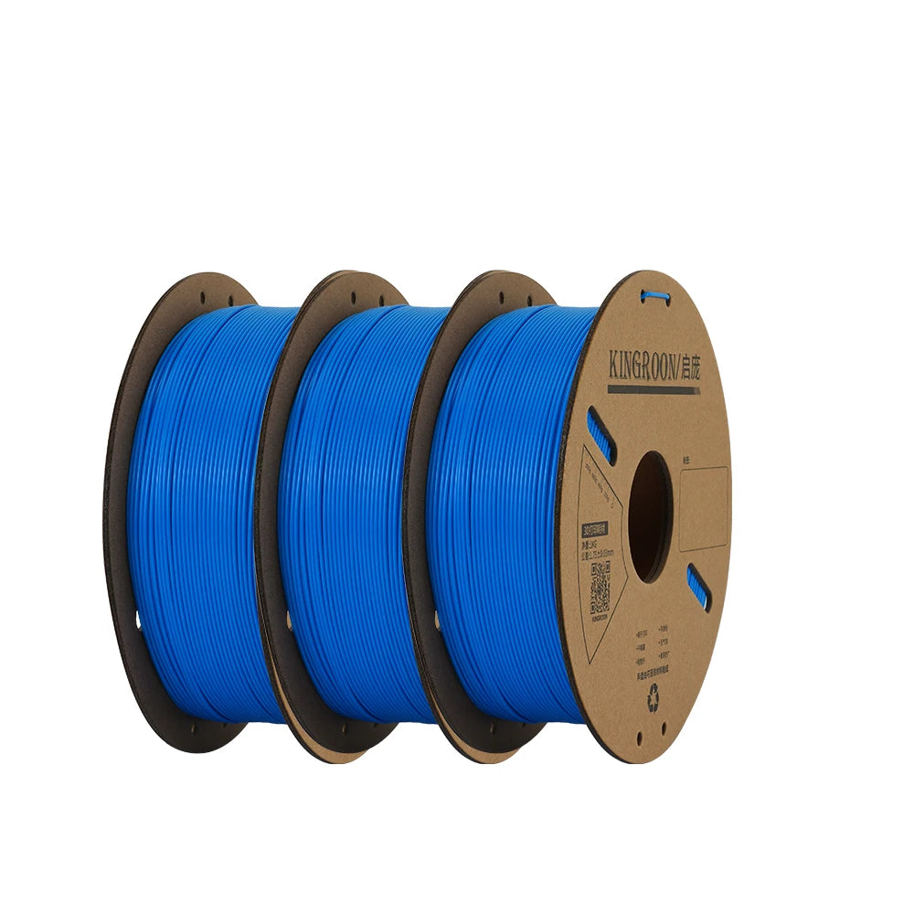 KINGROON PLA Filament 1.75mm 3D Printer Filament 5/10Rolls 3D Printing Plastic Material 100% No Bubble for FDM 3D Printer MIX