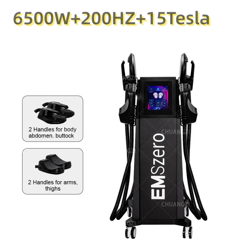 EMSZERO PRO 6500W NEO Slimming Machine EMS+EMT/RF Nova Body Sculpting EMS Pelvic Muscle Stimulator Salon