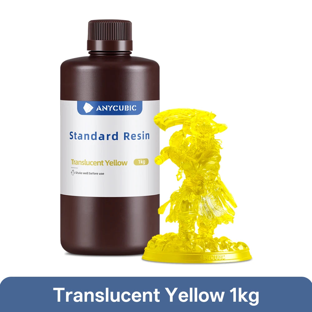 ANYCUBIC 405nm UV Resin For 3D Printer Photon Mono 4 3D Printing Resin LCD UV Sensitive Resin For 3D Printer 1kg