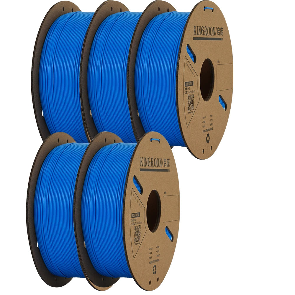 KINGROON PLA Filament 1.75mm 3D Printer Filament 5/10Rolls 3D Printing Plastic Material 100% No Bubble for FDM 3D Printer MIX