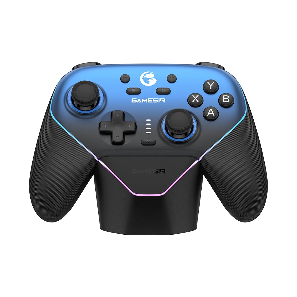 Super Nova Wireless Switch Controller with Charging Station, Hall Effect Joystick for PC Nintendo Switch 2 Android Phone