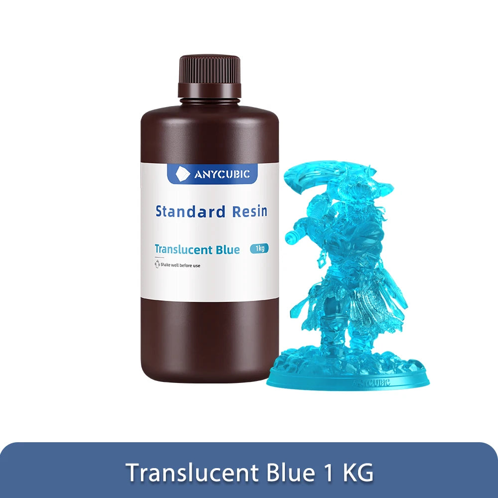 ANYCUBIC 405nm UV Resin For 3D Printer Photon Mono 4 3D Printing Resin LCD UV Sensitive Resin For 3D Printer 1kg