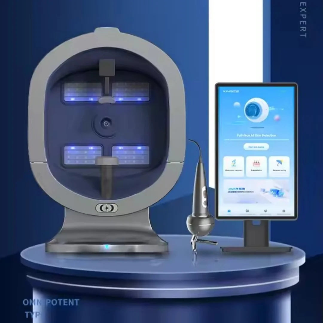 Professional 3D Facial S5 Camera Scanner UV Skin and Hair Analysis Measuring Machine Digital Facial Scanner Skin Analyzer