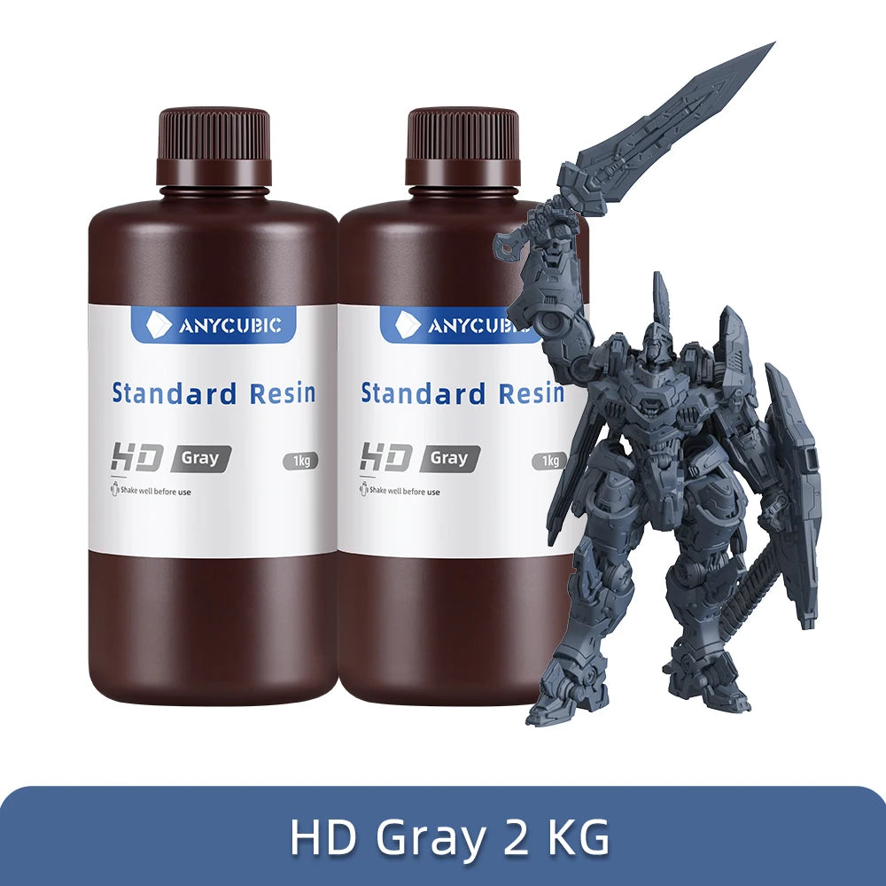 ANYCUBIC 405nm UV Resin For 3D Printer Photon Mono 4 3D Printing Resin LCD UV Sensitive Resin For 3D Printer 1kg