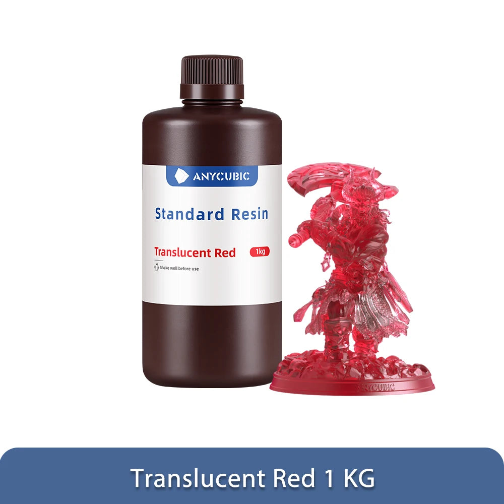 ANYCUBIC 405nm UV Resin For 3D Printer Photon Mono 4 3D Printing Resin LCD UV Sensitive Resin For 3D Printer 1kg