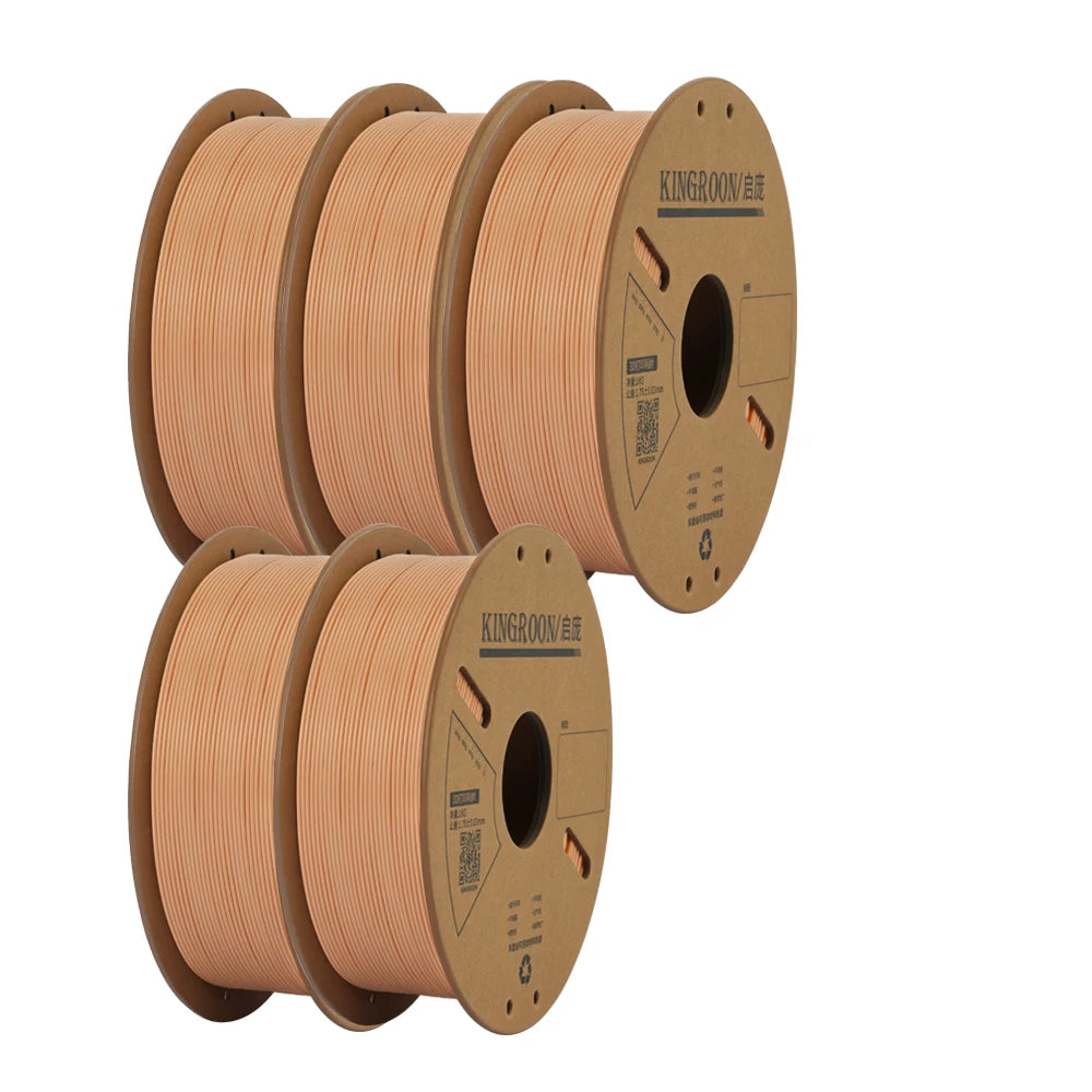 KINGROON PLA Filament 1.75mm 3D Printer Filament 5/10Rolls 3D Printing Plastic Material 100% No Bubble for FDM 3D Printer MIX